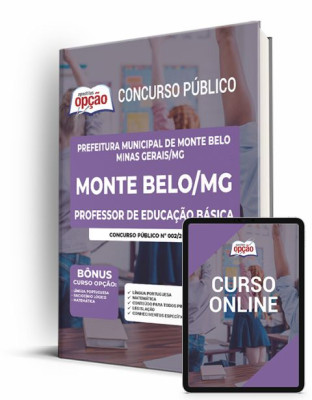 Apostila Prefeitura de Monte Belo - MG - Professor de Educação Básica