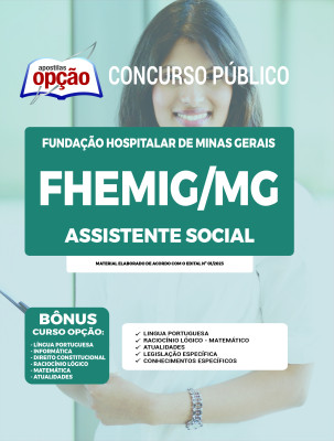 Apostila FHEMIG - Assistente Social