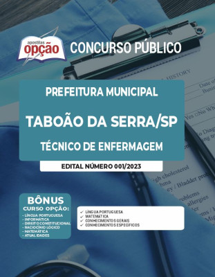 Apostila Prefeitura de Taboão da Serra - SP - Técnico de Enfermagem