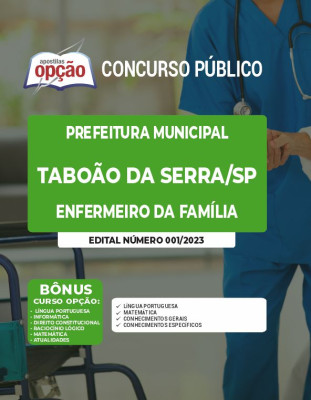 Apostila Prefeitura de Taboão da Serra - SP - Enfermeiro da Família