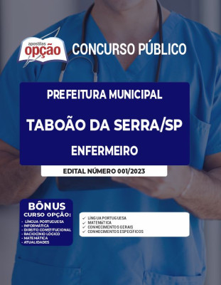 Apostila Prefeitura de Taboão da Serra - SP - Enfermeiro