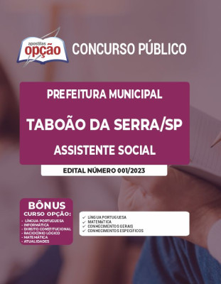 Apostila Prefeitura de Taboão da Serra - SP - Assistente Social