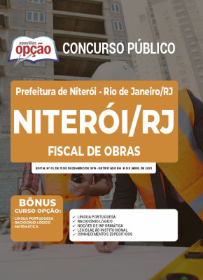 Apostila Prefeitura de Niterói - RJ - Fiscal de Obras