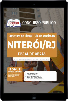 Apostila Prefeitura de Niterói - RJ em PDF - Fiscal de Obras