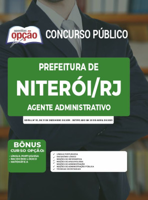 Apostila Prefeitura de Niterói - RJ - Agente Administrativo