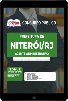 Apostila Prefeitura de Niterói - RJ em PDF - Agente Administrativo