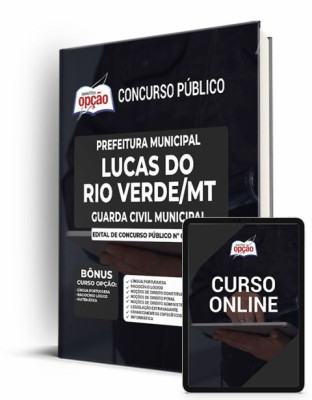 Apostila Prefeitura de Lucas do Rio Verde - MT - Guarda Civil Municipal