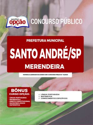Apostila Prefeitura de Santo André - SP - Merendeira