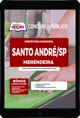 Apostila Prefeitura de Santo André - SP em PDF - Merendeira