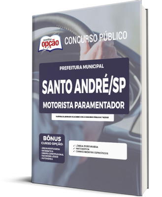 Apostila Prefeitura de Santo André - SP - Motorista Paramentador