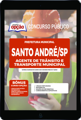 Apostila Prefeitura de Santo André - SP em PDF - Agente de Trânsito e Transporte Municipal
