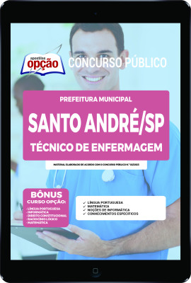 Apostila Prefeitura de Santo André - SP em PDF - Técnico de Enfermagem