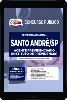 Apostila Prefeitura de Santo André - SP em PDF - Agente Previdenciário (Instituto de Previdência)