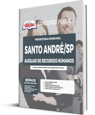 Apostila Prefeitura de Santo André - SP - Auxiliar de Recursos Humanos