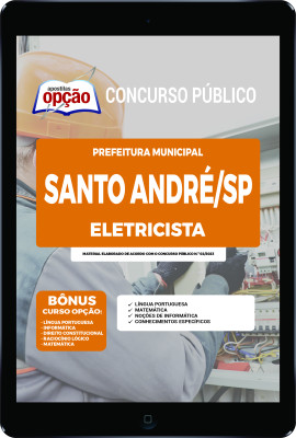 Apostila Prefeitura de Santo André - SP em PDF - Eletricista