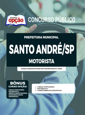 Apostila Prefeitura de Santo André - SP - Motorista