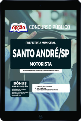 Apostila Prefeitura de Santo André - SP em PDF - Motorista
