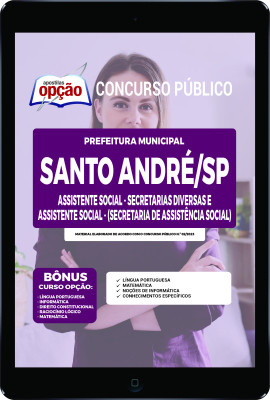 Apostila Prefeitura de Santo André - SP em PDF - Assistente Social - Secretarias Diversas e Assistente Social (Secretaria de Assistência Social)