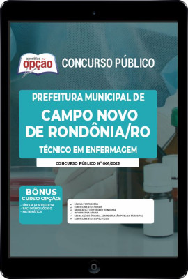 Apostila Prefeitura de Campo Novo de Rondônia - RO em PDF - Técnico em Enfermagem