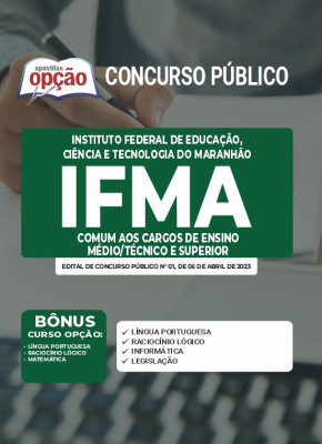 Apostila IFMA - Comum aos Cargos de Ensino Médio/Técnico e Superior