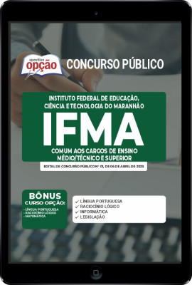 Apostila IFMA em PDF - Comum aos Cargos de Ensino Médio/Técnico e Superior