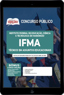Apostila IFMA em PDF - Técnico em Assuntos Educacionais
