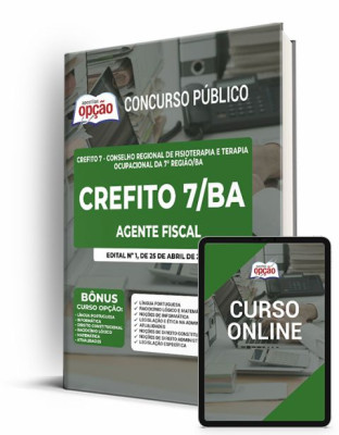 Apostila CREFITO 7 Bahia - Agente Fiscal