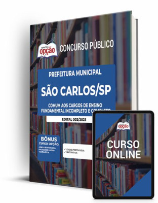 Apostila Concurso Prefeitura de São Carlos (SC) 2023