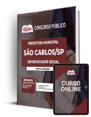 Apostila Concurso Prefeitura de São Carlos (SC) 2023