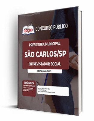 Apostila Prefeitura de São Carlos - SP - Entrevistador Social