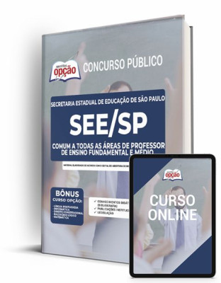 Apostila SEE-SP - Comum a Todas as Áreas de Professor de Ensino Fundamental e Médio