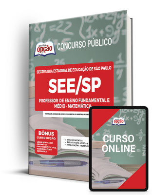 Apostila SEE-SP - Professor de Ensino Fundamental e Médio - Matemática