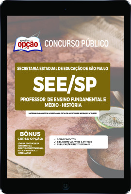 Apostila SEE-SP em PDF - Professor de Ensino Fundamental e Médio - História