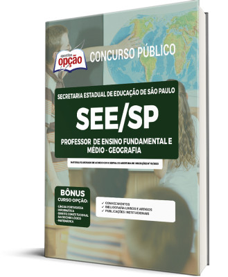 Apostila SEE-SP - Professor de Ensino Fundamental e Médio - Geografia