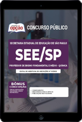 Apostila SEE-SP em PDF - Professor de Ensino Fundamental e Médio - Química