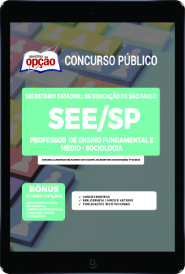 Apostila SEE-SP em PDF - Professor de Ensino Fundamental e Médio - Sociologia