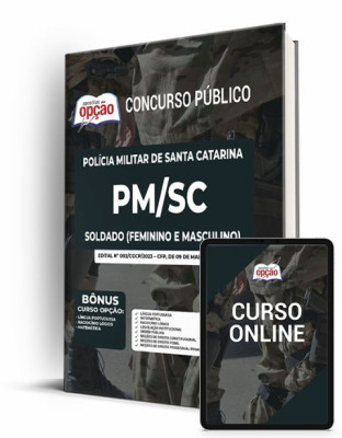 Apostila PM-SC - Soldado (Feminino e Masculino)