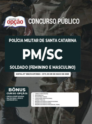 Apostila PM-SC - Soldado (Feminino e Masculino)