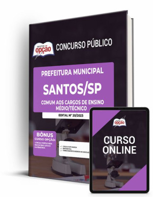 Apostila Concurso Prefeitura de Santos (SP) 2023