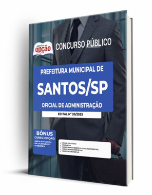 Apostila Prefeitura de Santos - SP - Oficial de Administração