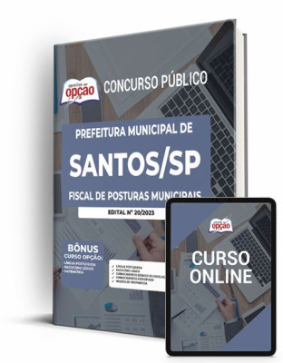 Apostila Concurso Prefeitura de Santos (SP) 2023