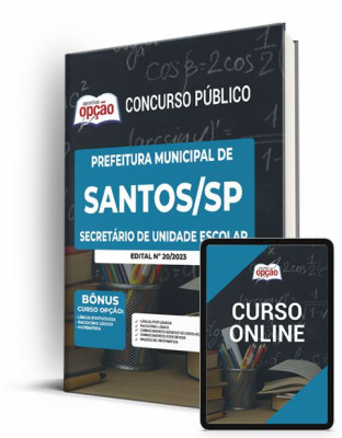 Apostila Concurso Prefeitura de Santos (SP) 2023