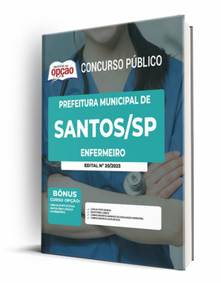 Apostila Prefeitura de Santos - SP - Enfermeiro