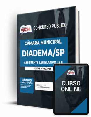 Apostila Concurso Câmara Municipal de Diadema (SP) 2023