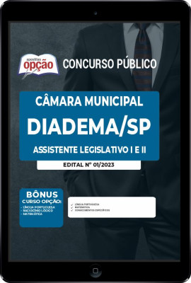 Apostila Câmara de Diadema - SP em PDF - Assistente Legislativo I e II