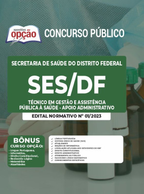 Apostila SES-DF - Técnico em Gestão e Assistência Pública à Saúde - Apoio Administrativo