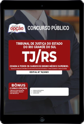 Apostila TJ-RS em PDF - Comum a Todos os Cargos de Ensino Médio e Superior