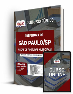 Apostila Prefeitura de São Paulo - SP - Fiscal de Posturas Municipais