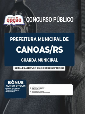 Apostila Prefeitura de Canoas - RS - Guarda Municipal