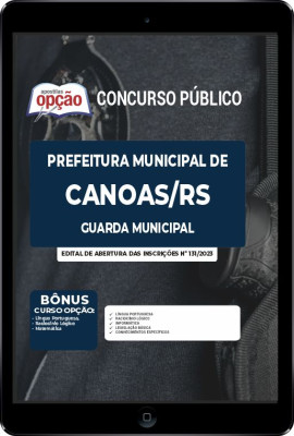 Apostila Prefeitura de Canoas - RS em PDF - Guarda Municipal